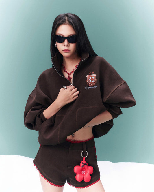 Sodope Club Quarter Short - Brown