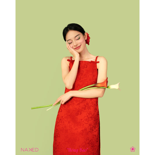 Nakedbyv Hong Bao Dress (Pre-order)