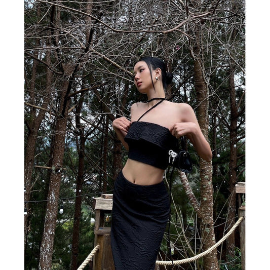 Depass Holly Black Top