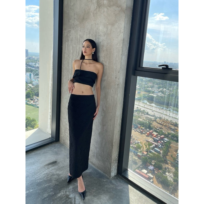 Depass Holly Black Skirt