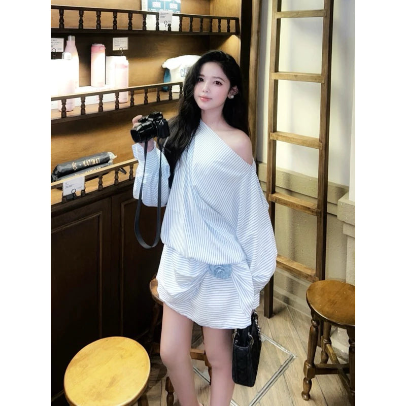 Aguja Nancy Off-Shoulder Princess Dress (Pre-order)
