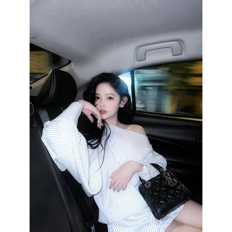 Aguja Nancy Off-Shoulder Princess Dress (Pre-order)