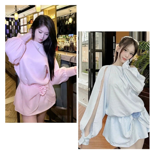 Aguja Nancy Off-Shoulder Princess Dress