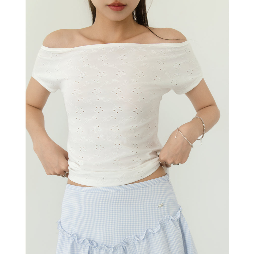 Nakedbyv Cut-Out Heart Top (Pre-order)