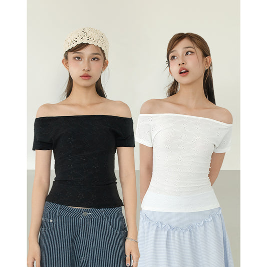 Nakedbyv Cut-Out Heart Top (Pre-order)