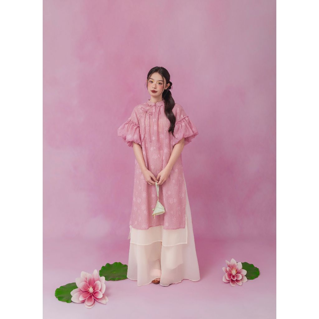 Nakedbyv Em Hoa Ao Dai (Pre-order)