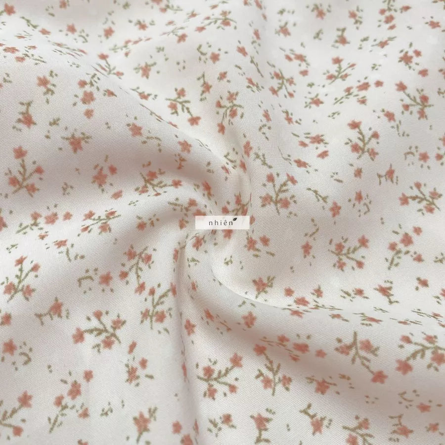 Nhien Vintage Floral Midi Skirt (Pre-order)