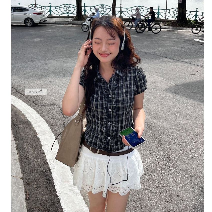 Nhien Vintage Nimbus Top (Pre-order)