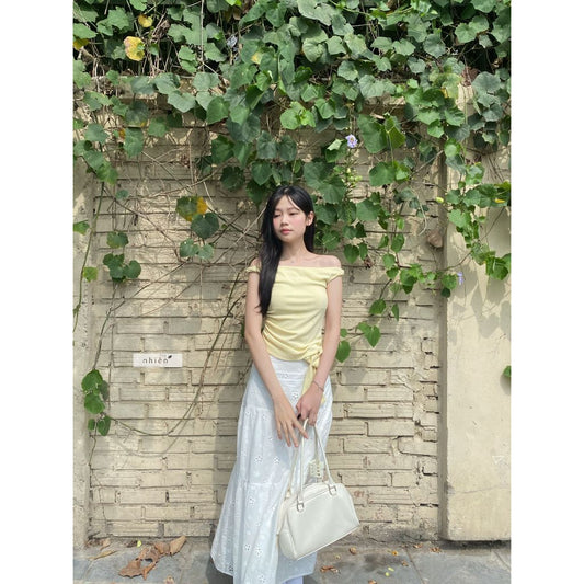 Nhien Vintage Blossom Top (Pre-order)