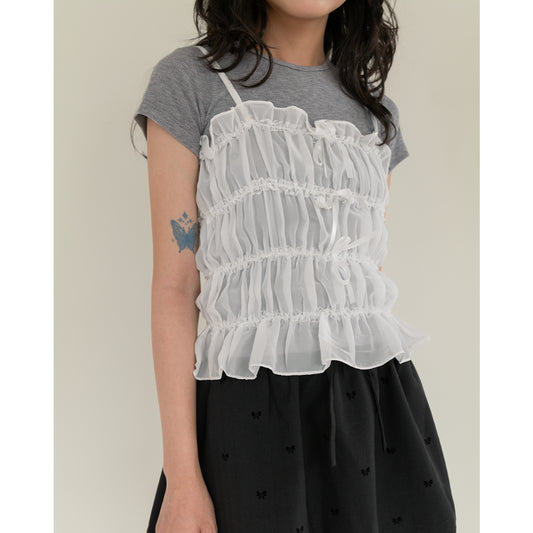 Nakedbyv Sheer Camisole (Pre-order)