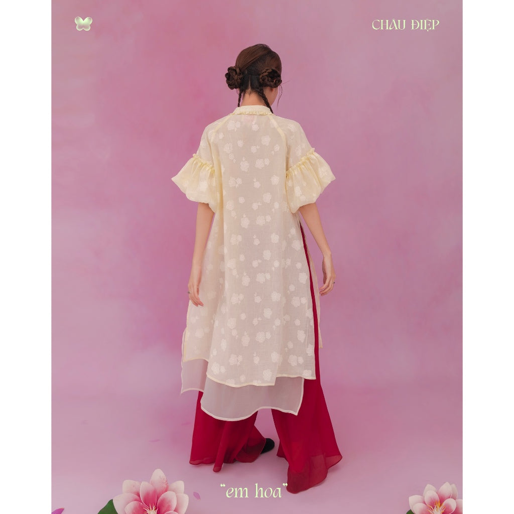 Nakedbyv Em Hoa Ao Dai (Pre-order)