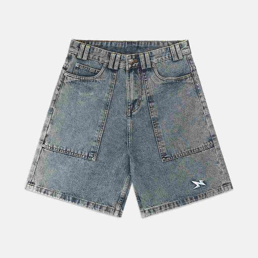 Now Saigon Wide Fit Denim Shorts