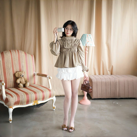 Mania Cutie Leya Long Sleeve Top