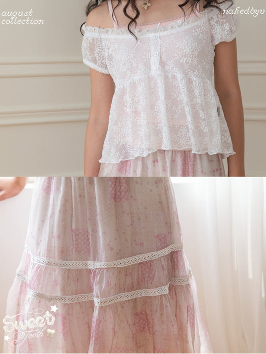 Nakedbyv Sakura Midi Skirt (Pre-order)