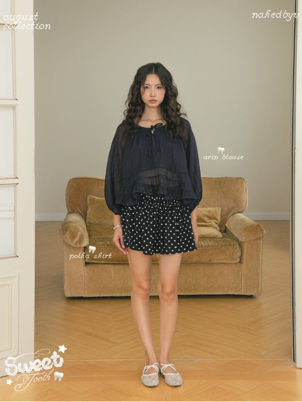 Nakedbyv Arin Blouse (Pre-order)