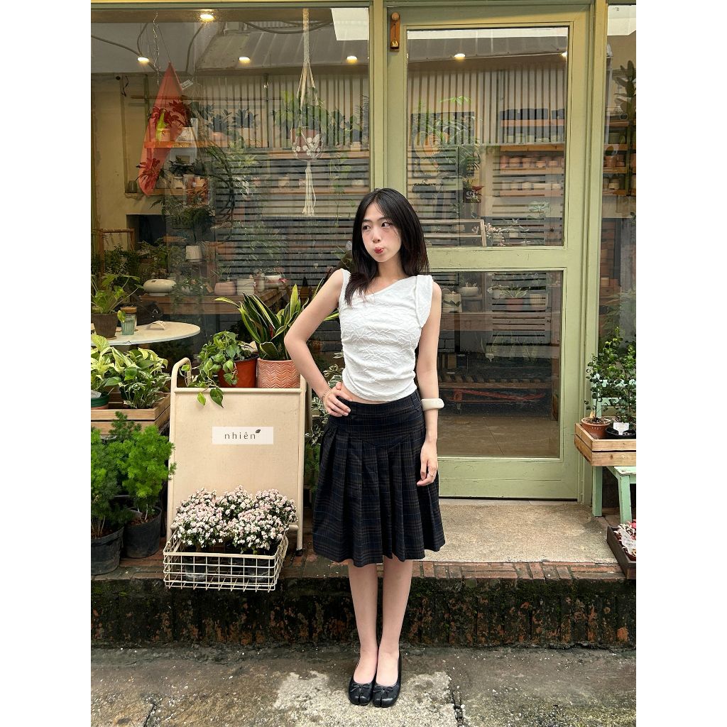 Nhien Vintage Riot Top