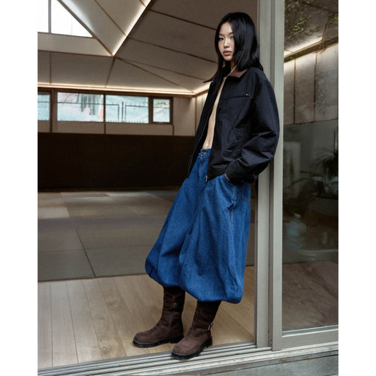 67percent Leather Collar Jacket