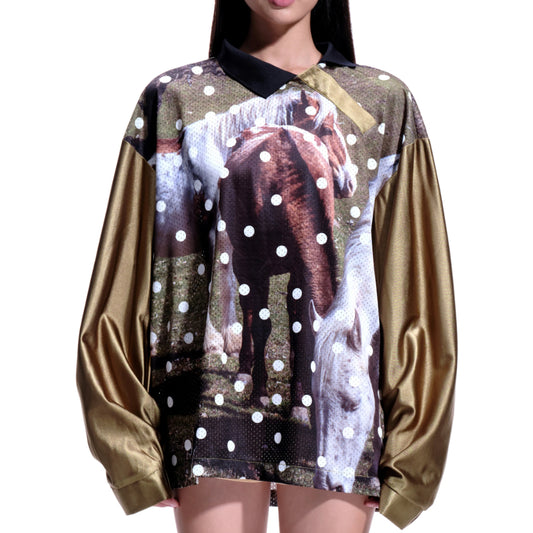 Heartburn.co Meadow Trot Polo Shirt