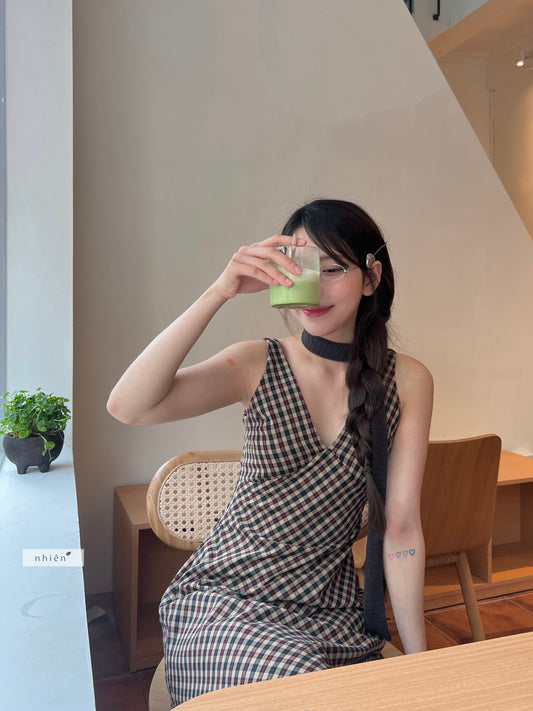 Nhiên Vintage Maxi Dress