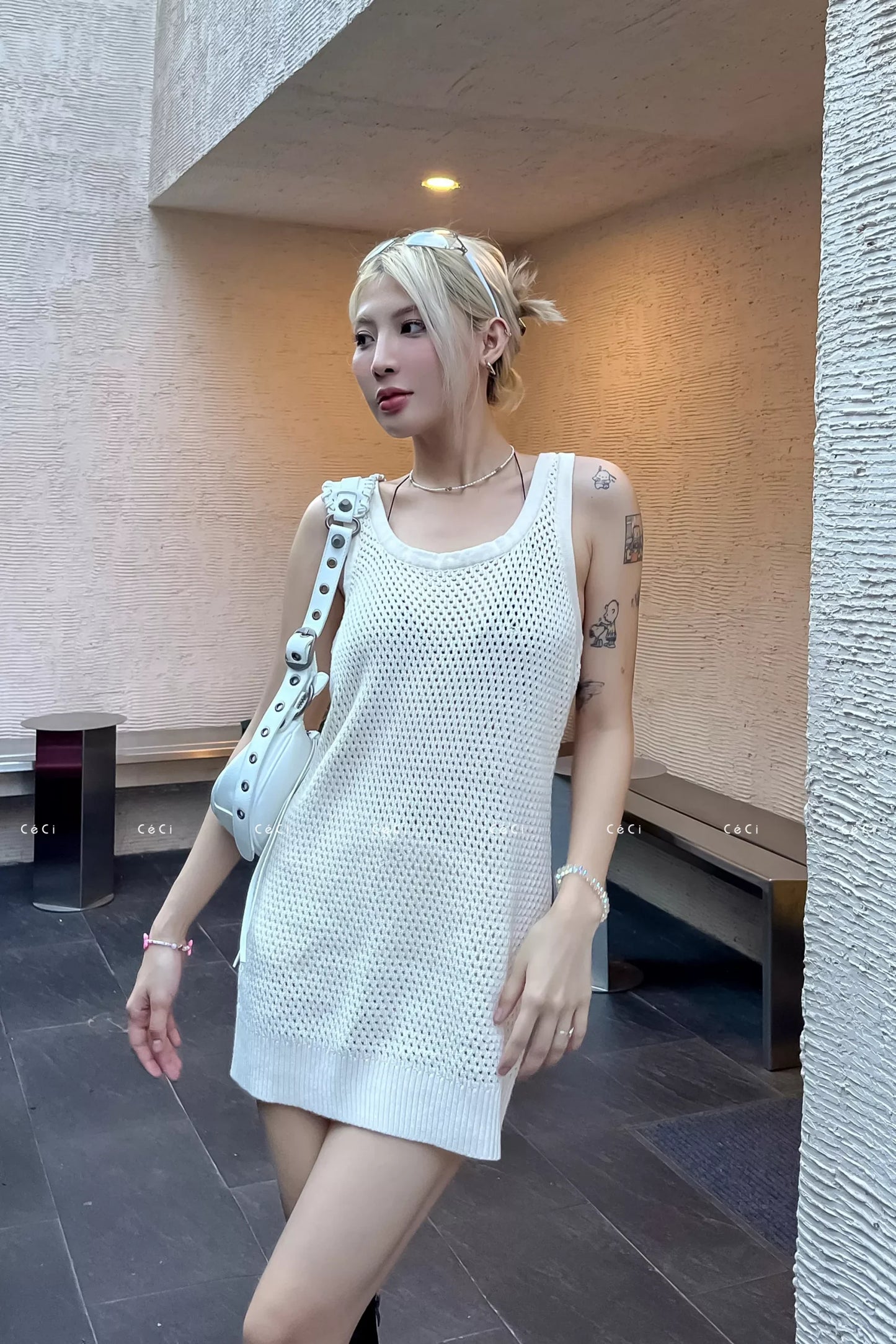 Ceci Sleeveless Knit Top