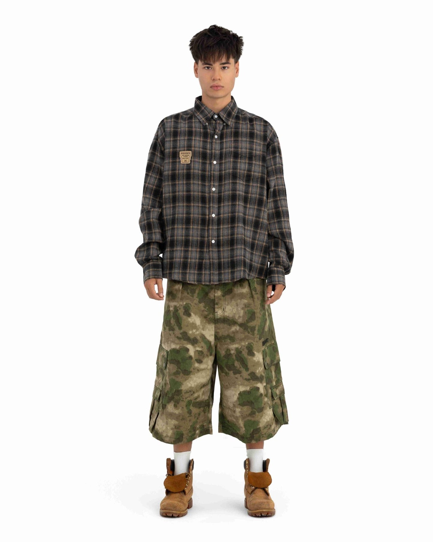Bad Habits Too Good Flannel Shirt