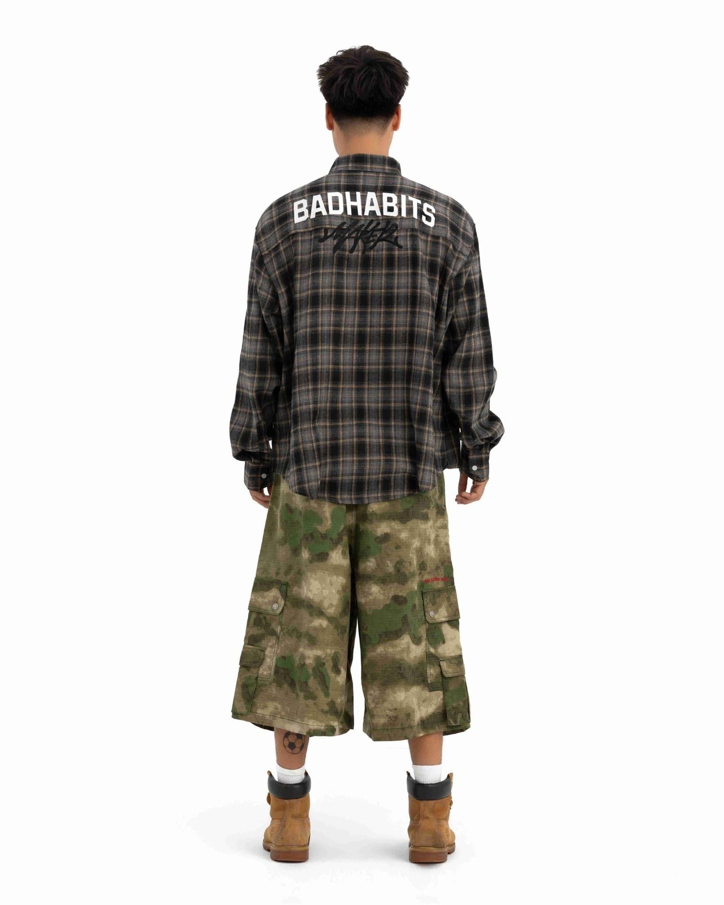 Bad Habits Too Good Flannel Shirt