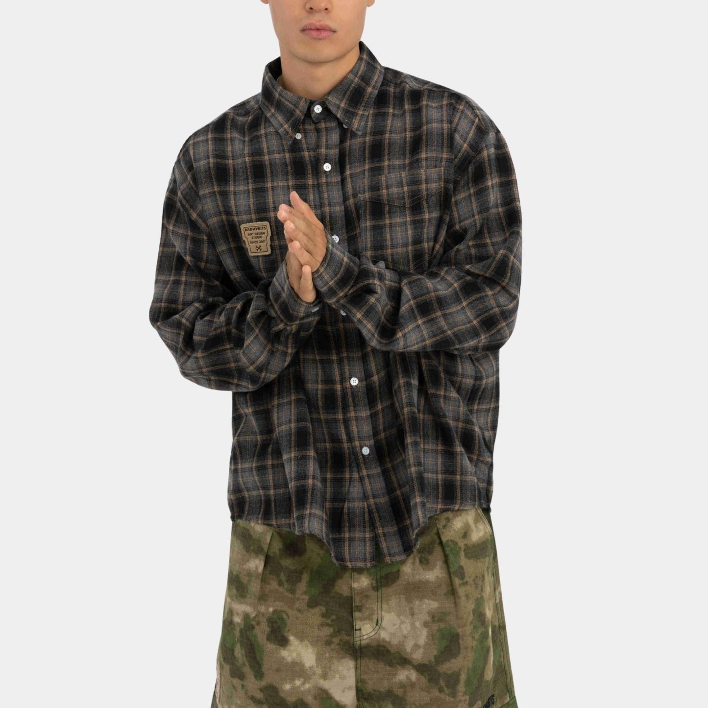 Bad Habits Too Good Flannel Shirt