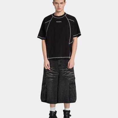 Bad Habits Stitch Boxy Tee