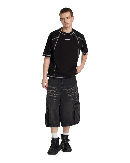 Bad Habits Stitch Boxy Tee