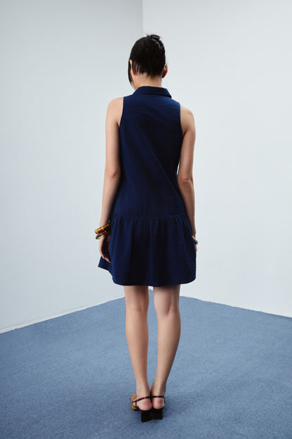 Libe Sleeveless Shirt Dress (Pre-order)