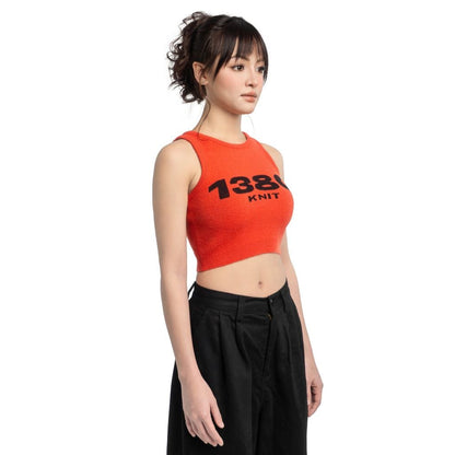 138Cknit Passionate Love Knit Croptop