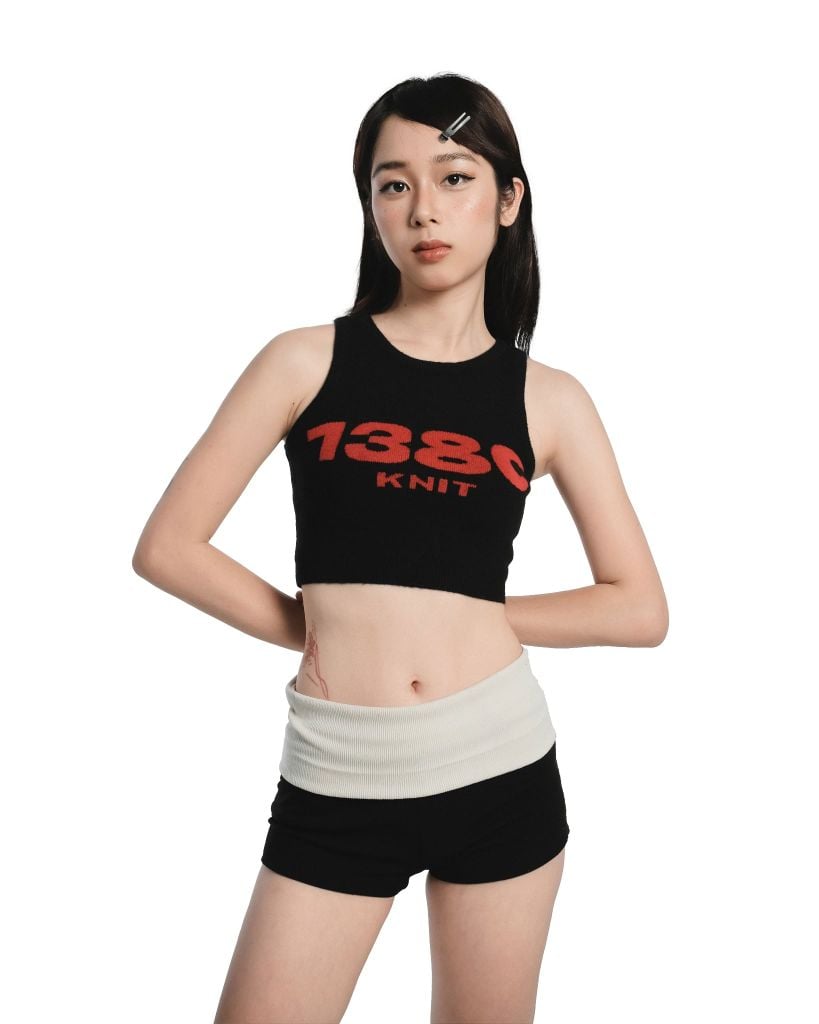 138Cknit Love Knit Croptop