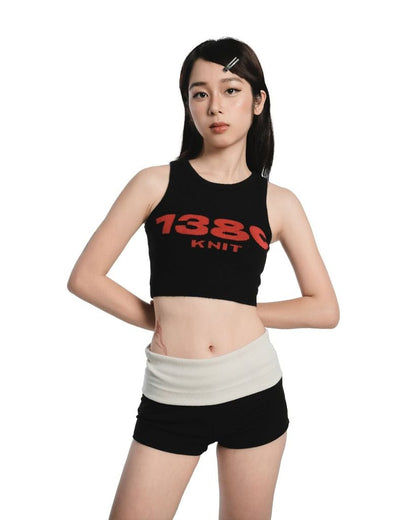 138Cknit Love Knit Croptop