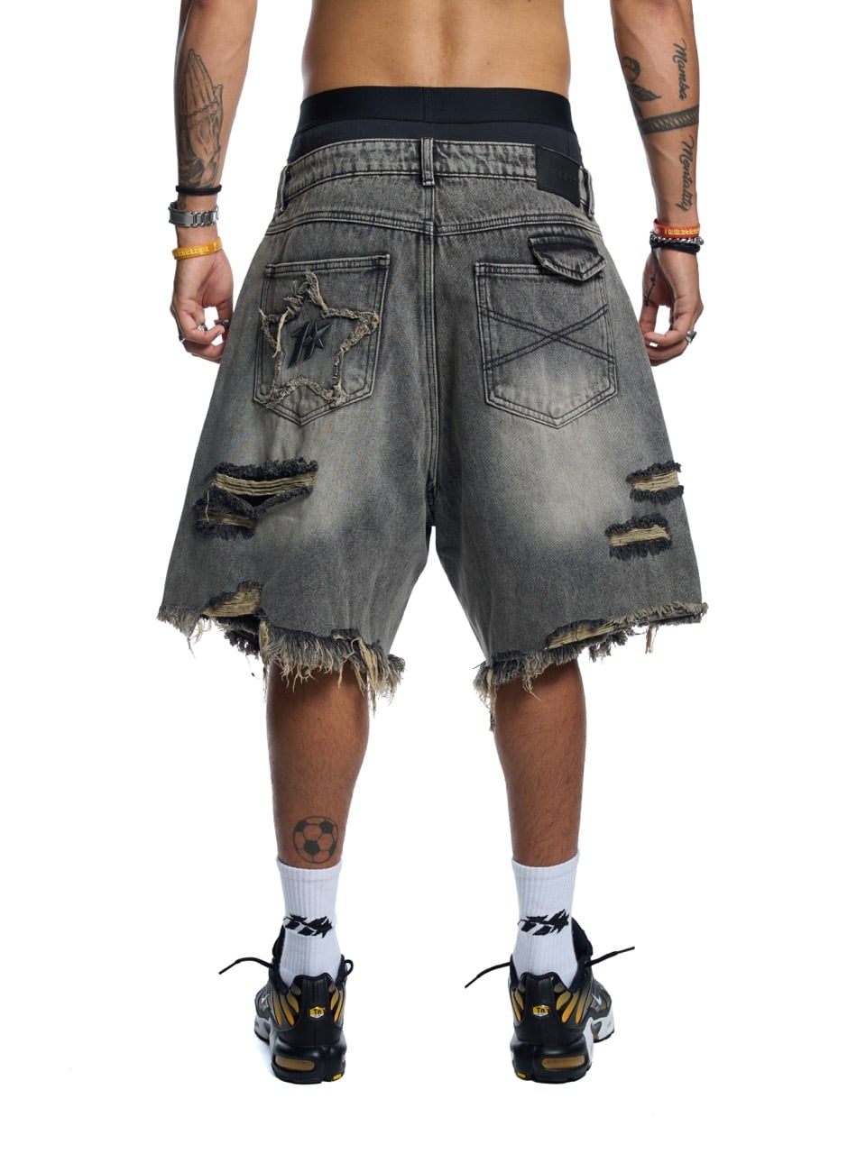 Hades Star Crush Wash Jean Shorts