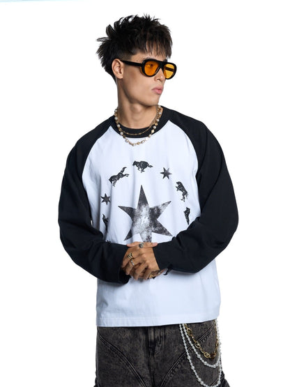 Hades Wolfpack Raglan - Black