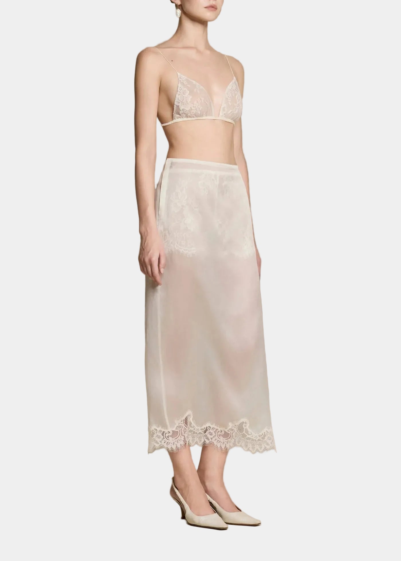 Huong Boutique Transparia Organza Skirt