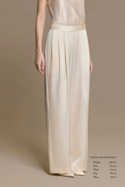 Huong Boutique Lush Silk Trousers