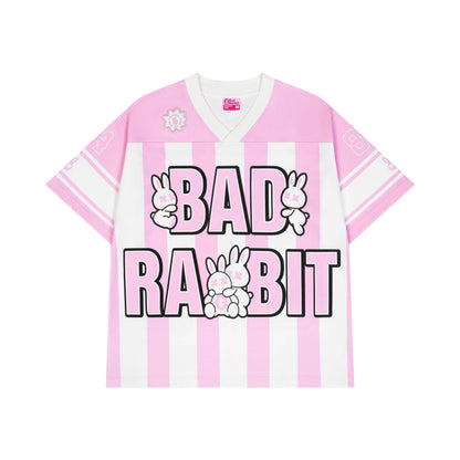 Bad Rabbit Club Baby Pink Jersey Tee