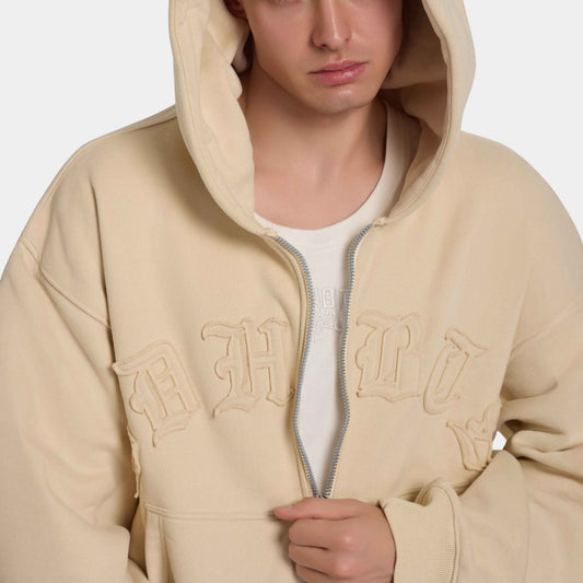 Bad Habits Waru Hoodie - Cream