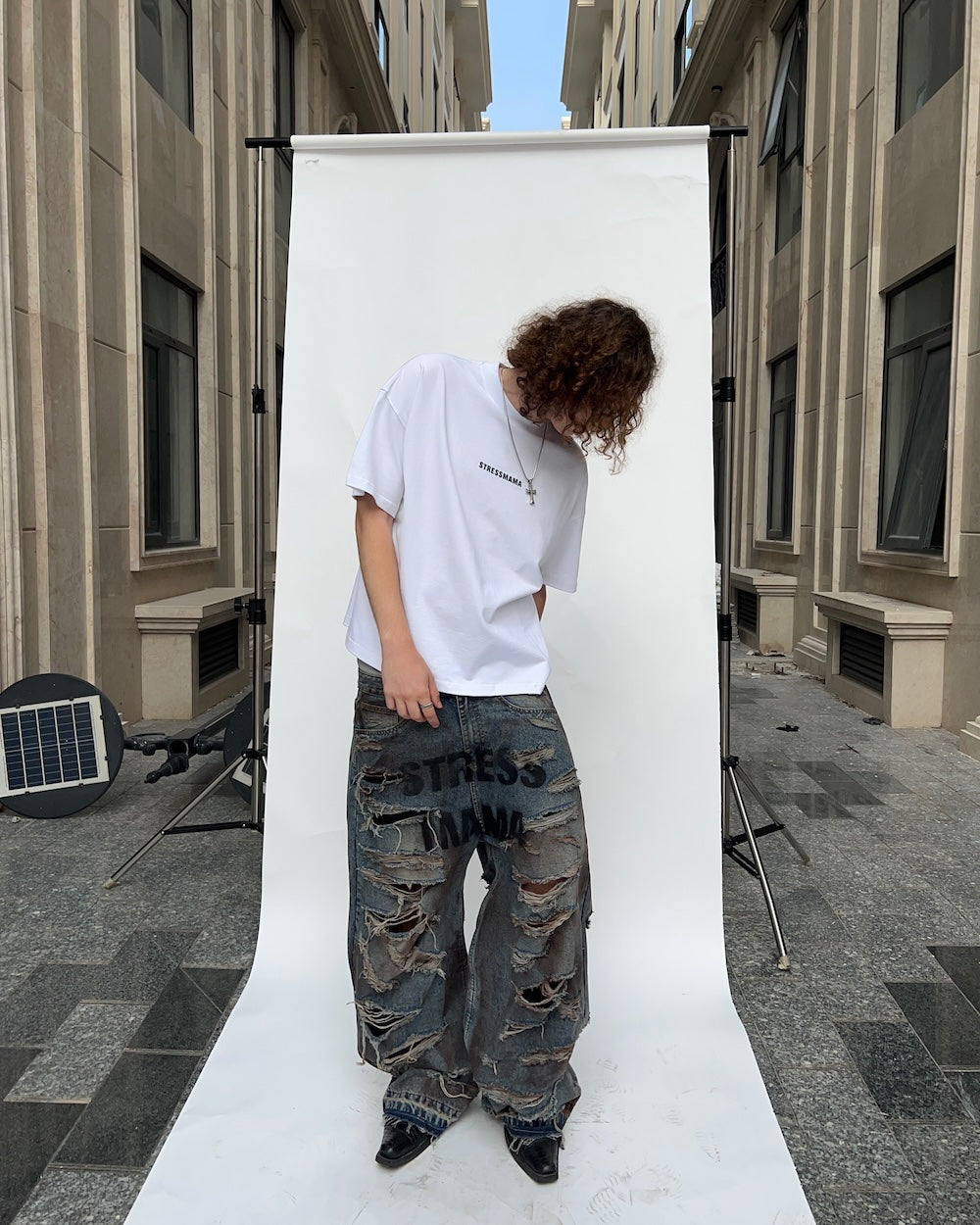 Stressmama Destroyed Jeans (Ready to ship)