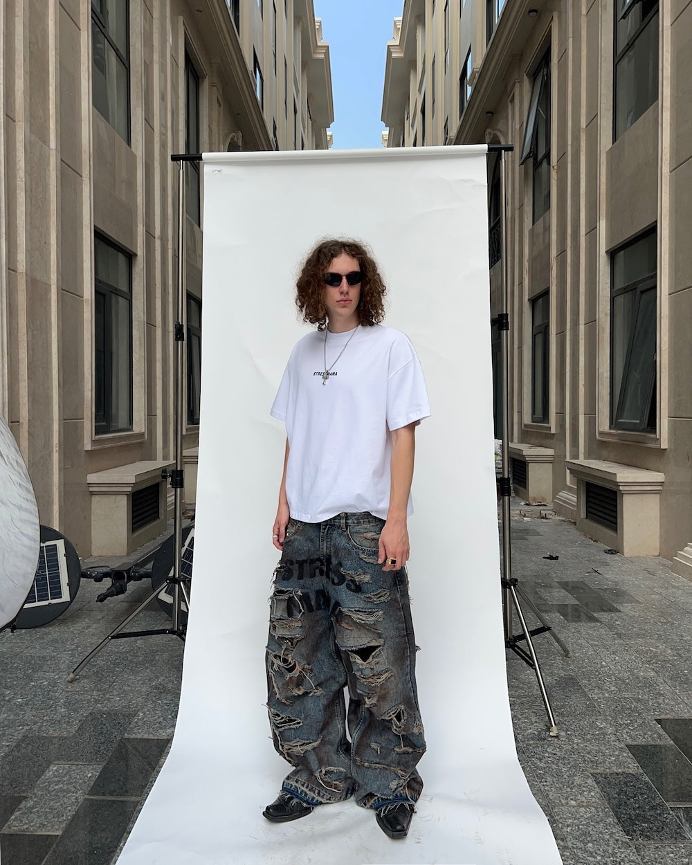 Stressmama Destroyed Jeans (Ready to ship)