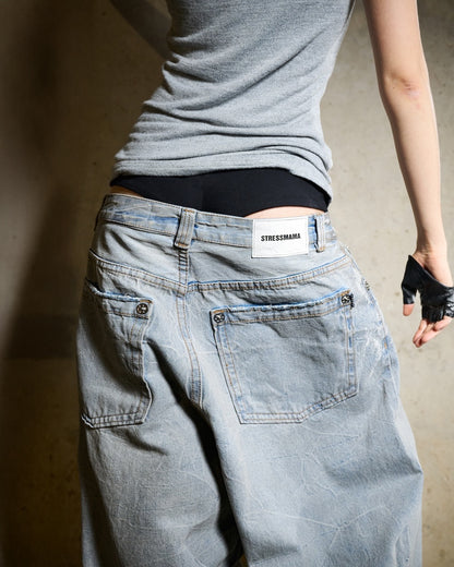 Stressmama Wrinkled Jeans