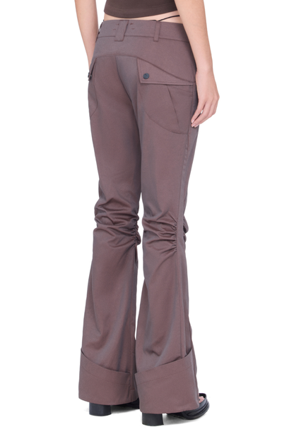 The Beuter Ss25 Wmns Mocha Flare Trouser