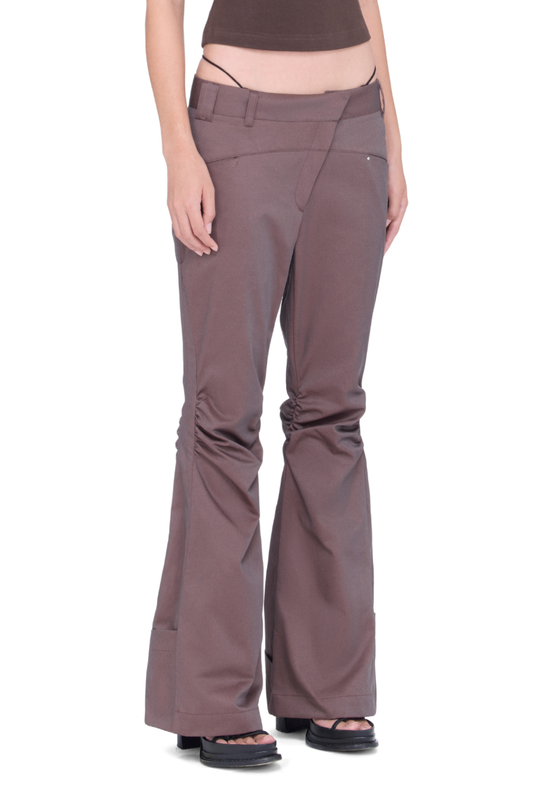 The Beuter Ss25 Wmns Mocha Flare Trouser