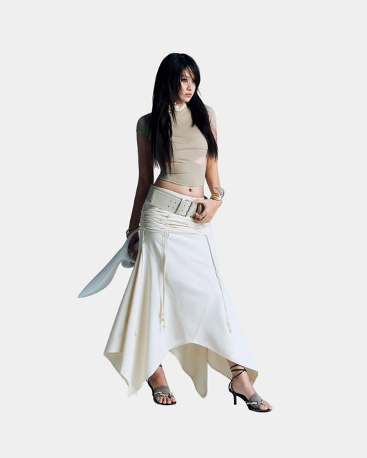 Bunny Hill Harlow Skirt - Ivory - Delivery within 48 hours