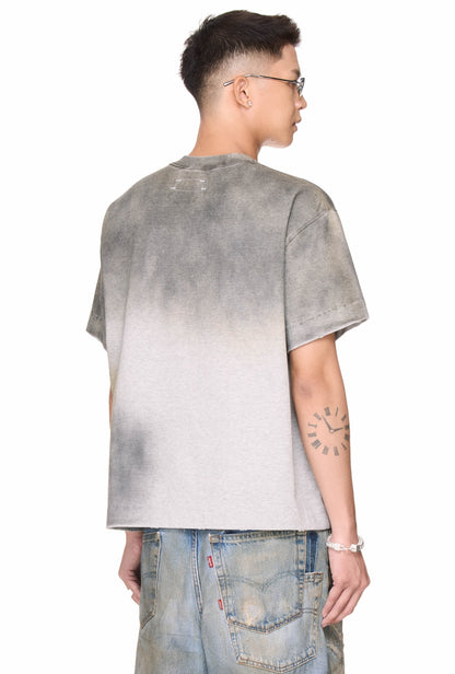 The Beuter ���Ready-To-F___��� Spray Boxy T-Shirt - Grey