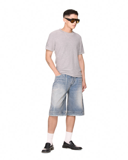 The Beuter Ringer T-Shirt - Grey