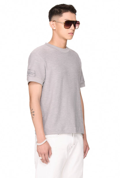 The Beuter Ringer T-Shirt - Grey