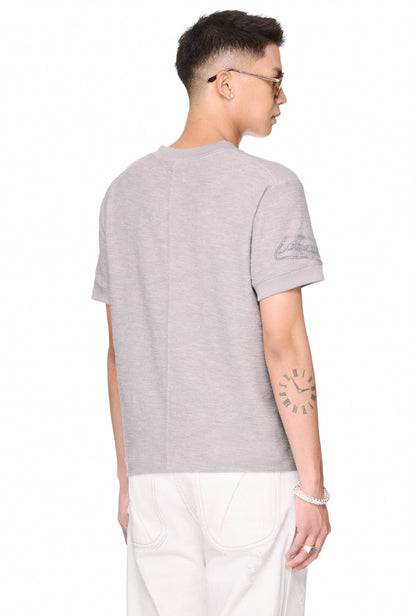 The Beuter Ringer T-Shirt - Grey
