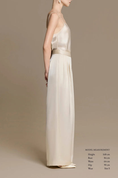 Huong Boutique Lush Silk Trousers
